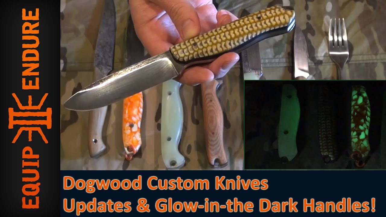 Never Lose Your Blade in the Woods! Dogwood Custom Knives Overview by ...