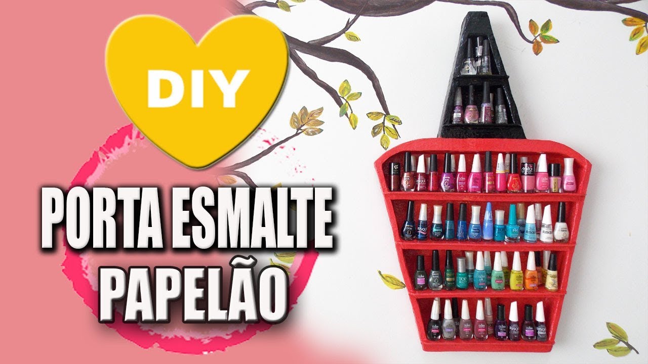 pin em porta esmaltes