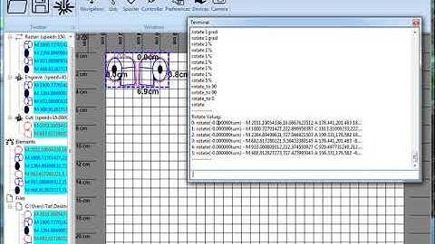 MeerK40t - Rotation of Objects
