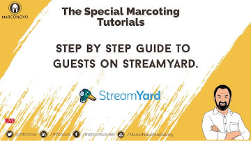 How to join Streamyard as a Guest Step by Step.