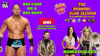 BIG CASS OR BIG BUST? LIV VS. STEPHANIE REMATCH SET! THE MORNING SLAM SESSION IS ON NOW! #wwe