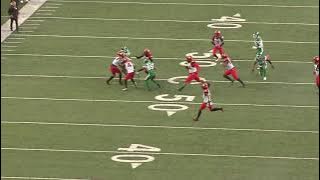 LENIUS, Brayden (#19) 2021 Highlights CFL Sask Roughriders