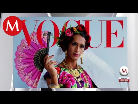Mujer muxe protagoniza portada de diciembre 2019 de Vogue México
