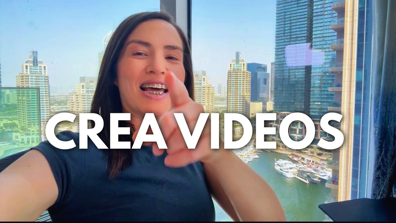 Si tienes trabajo, crea videos cuanto antes.