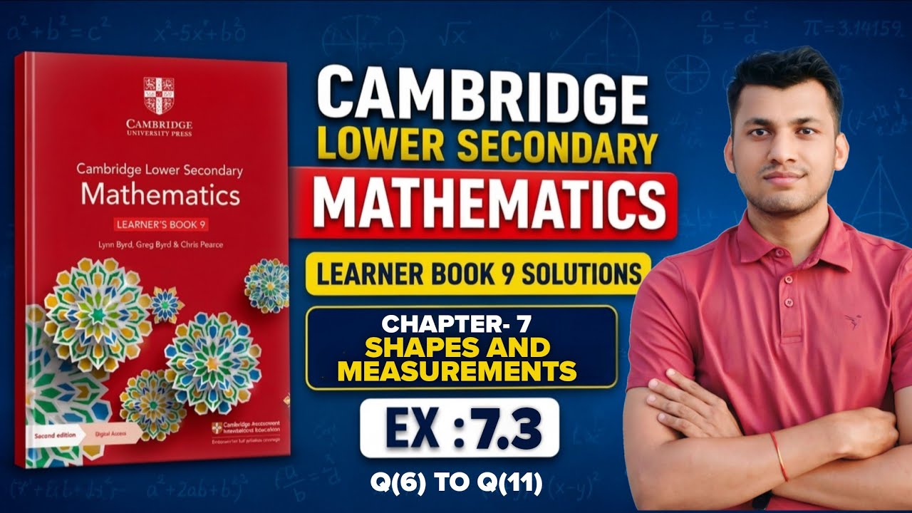 Cambridge Level 9 Maths Solutions Chapter 7 Shapes and Measurements ...