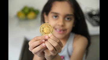 Moeda de ouro da fada do dente -  Tooth fairy gold coin