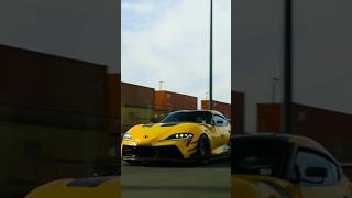 Supra Yellow 4K Edit