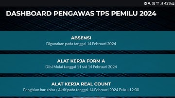 SISTEM PENGAWASAN TPS PEMILU 2024 DAPIL 3 (SERPONG - SETU) KOTA TANGERANG SELATAN