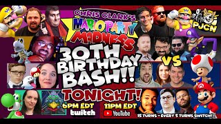 Chris 30th Birthday Mario Party Madness!!!