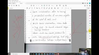 Introduction to Deep Learning - Module 3 - Video 62: Sparse Initialization and Weight Scaling