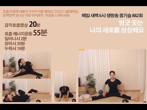 꿈기습 감각 호흡 명상 15 에너지 운동. 60