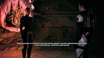 Mass Effect .. asshole shepard kills asari
