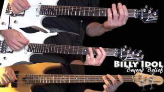 Billy Idol - Beyond Belief (Guitar & Bass cover)