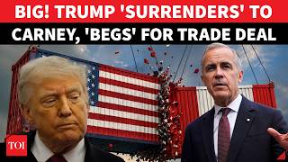 Trump BLINKS On Canada! POTUS’ Sudden U-Turn On Tariffs, ‘Surrenders’ To Carney Deal? | Watch