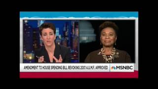 Rep. Lee & Rachel Maddow Discuss AUMF Repeal Amendment
