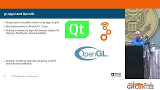 GRCon22 - GNU Radio on the go - How to build android apps with GR by Adrian Suciu screenshot 3