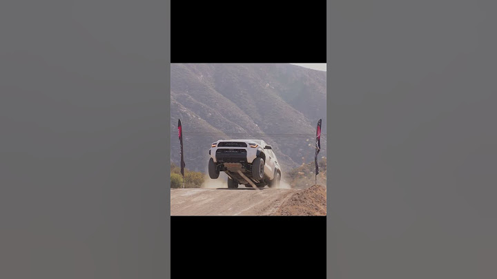 JUMPING the new 2025 Toyota 4Runner TRD Pro! #toyota #4runner #jump