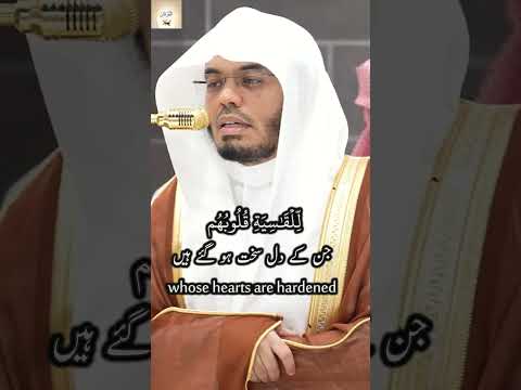 Surah Az Zumar 39 Verse 22 Yasir Al Dossari سورة الزمر   ياسر الدوسري  #islam Urdu/English Subtiles