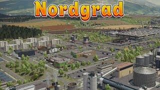 Farming Simulator 22! Такое вижу в первый раз! Обзор карты NordGrad!