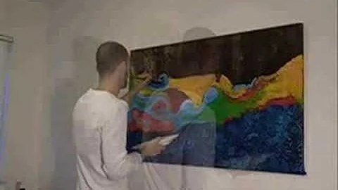 Watch me paint #1, by Jason Towne