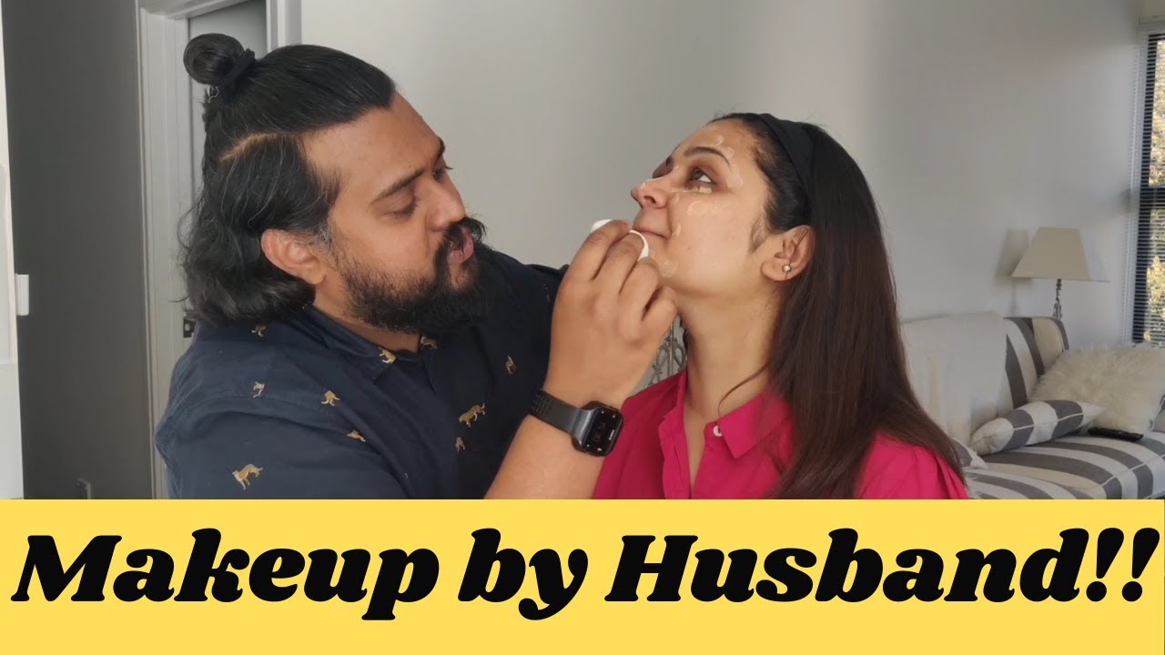 Makeup by Husband || Makeup Challenge || VLOG -028