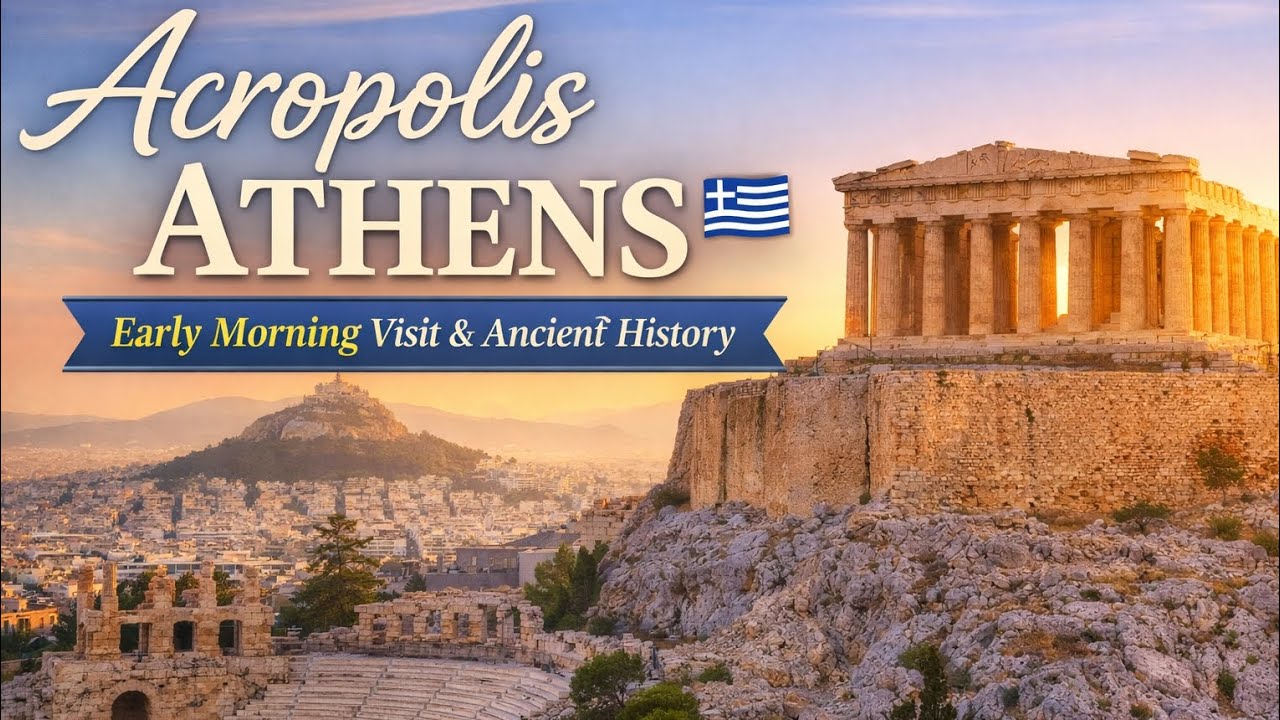 Acropolis Athens 🇬🇷 | Early Morning Visit & Ancient History