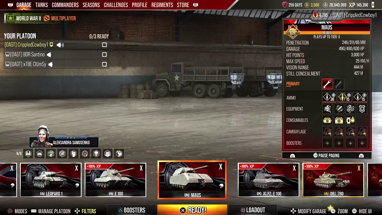 World of Tanks: Live at 12-Dead by 5 past with the CrippledCowboy