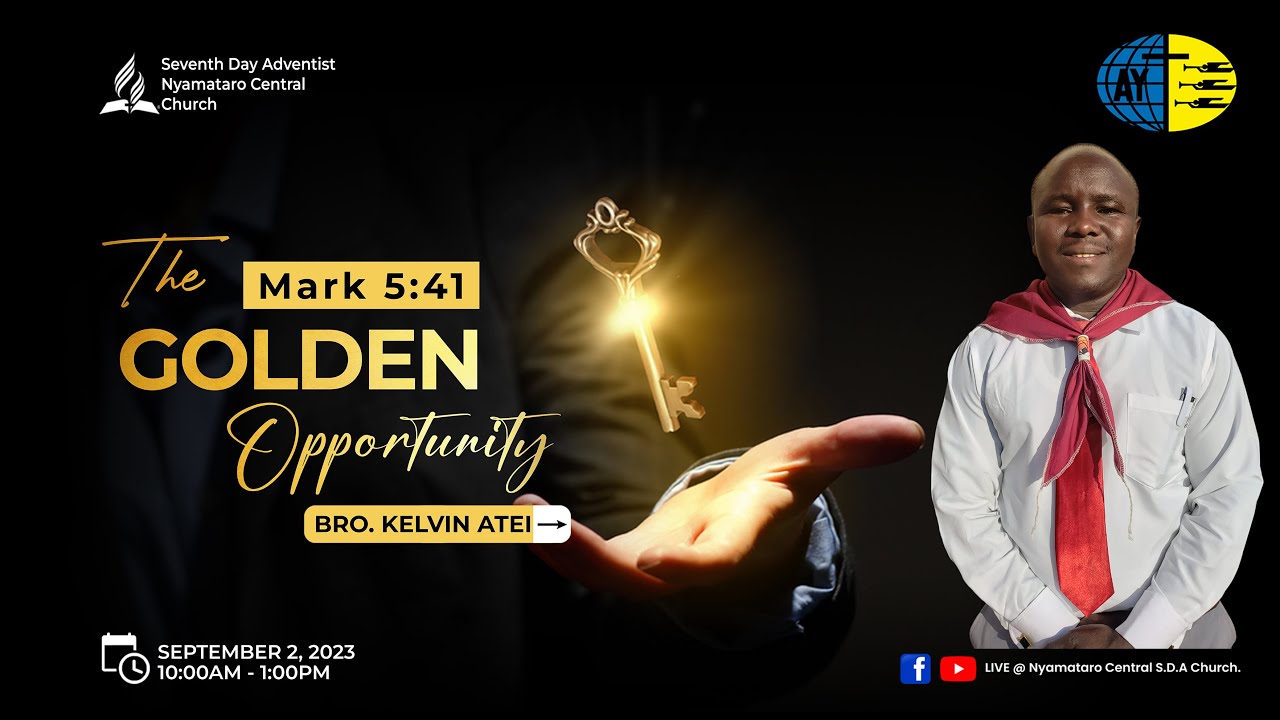 THE GOLDEN OPPORTUNITY - MARK 5:41 - YouTube