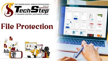 Lecture 36 | File Protection | Office Management Tutorial 2024 | TechStep Sahiwal