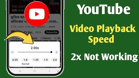 YouTube Playback Speed Not Working Problem - 2025| Playback Speed inYouTube Not Working