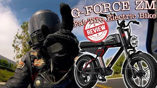 I reviewed the G-FORCE ZM Fat Tire Electric Bike