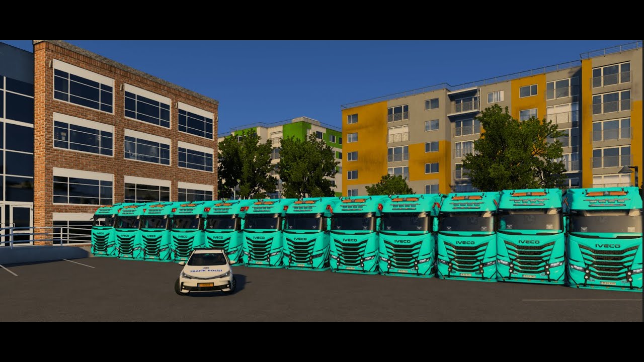 ETS 2  TruckersMP  NVA Group | Monthly Convoy #1  18.12.2025p