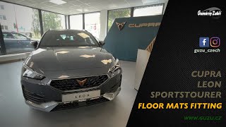 2022 CUPRA LEON SPORTSTOURER Tailored Floor mats Trunk mat fitting by Gumarny Zubri