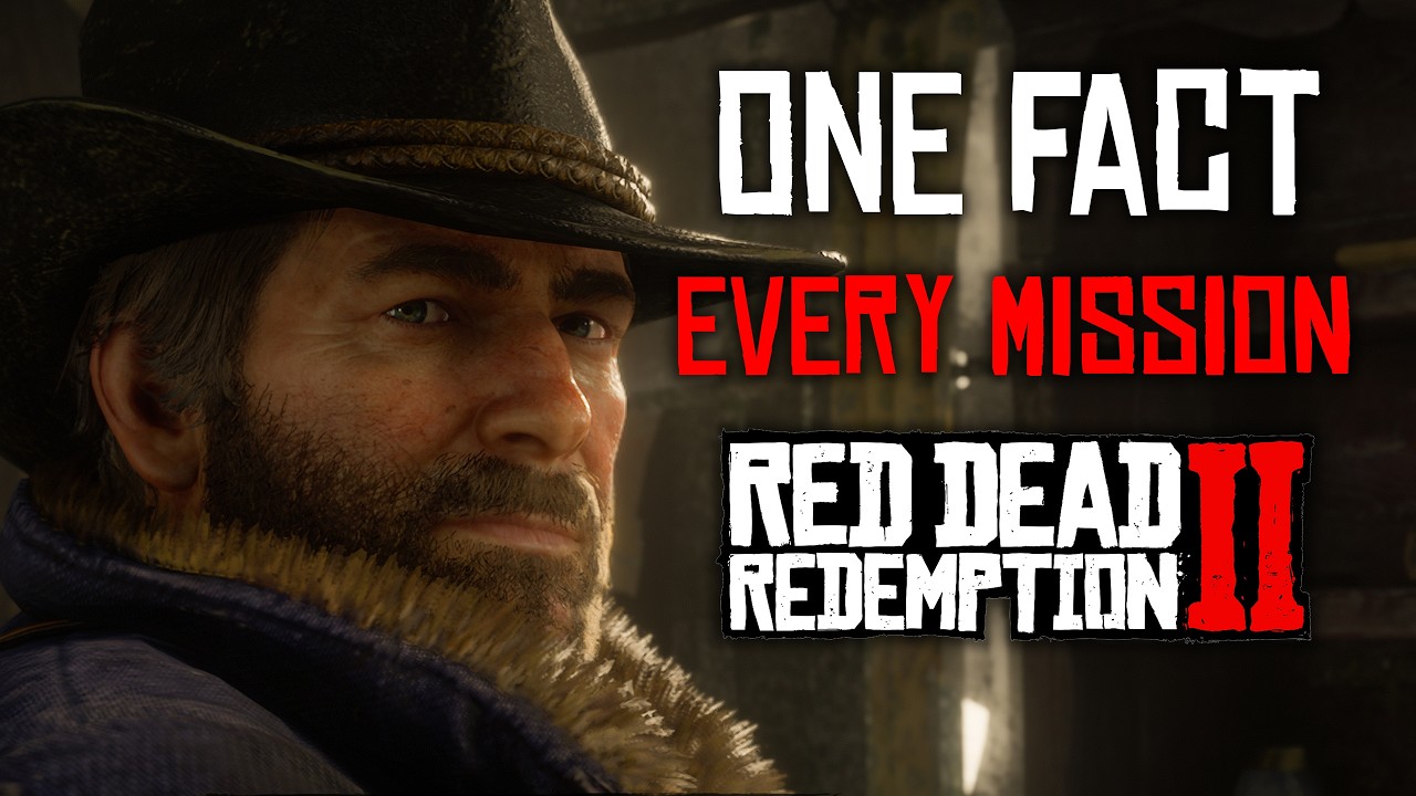One Fact about Every Mission in Red Dead Redemption 2 - YouTube