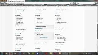 OutgoingSnow Room Allocation Tutorial