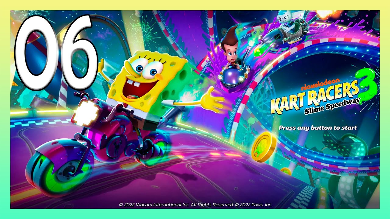 Nickelodeon Kart Racers 3: Slime Speedway / Part 6 / "Arnold - Really Cool Dancer Cup"/No Commentary