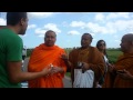 Speaking thai with famous thai monk pra maha sompong