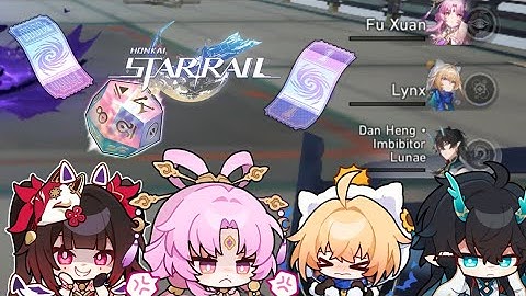 Honkai Star Rail : Take risk Clear SU : Gold and Gear Conundrum 10 Clear Content Dice (IL carry)