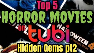 TOP 5 HORROR MOVIES ON TUBI - Hidden Gems PART 2