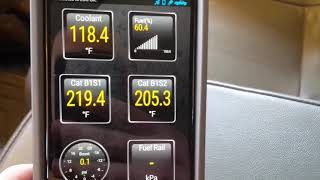 Testing out Bluetooth obdii DTCs, guages, and torque app on Android