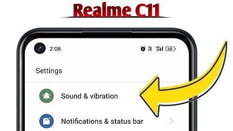 Speaker or Sound Not Working on Realme C11 Problem Solved