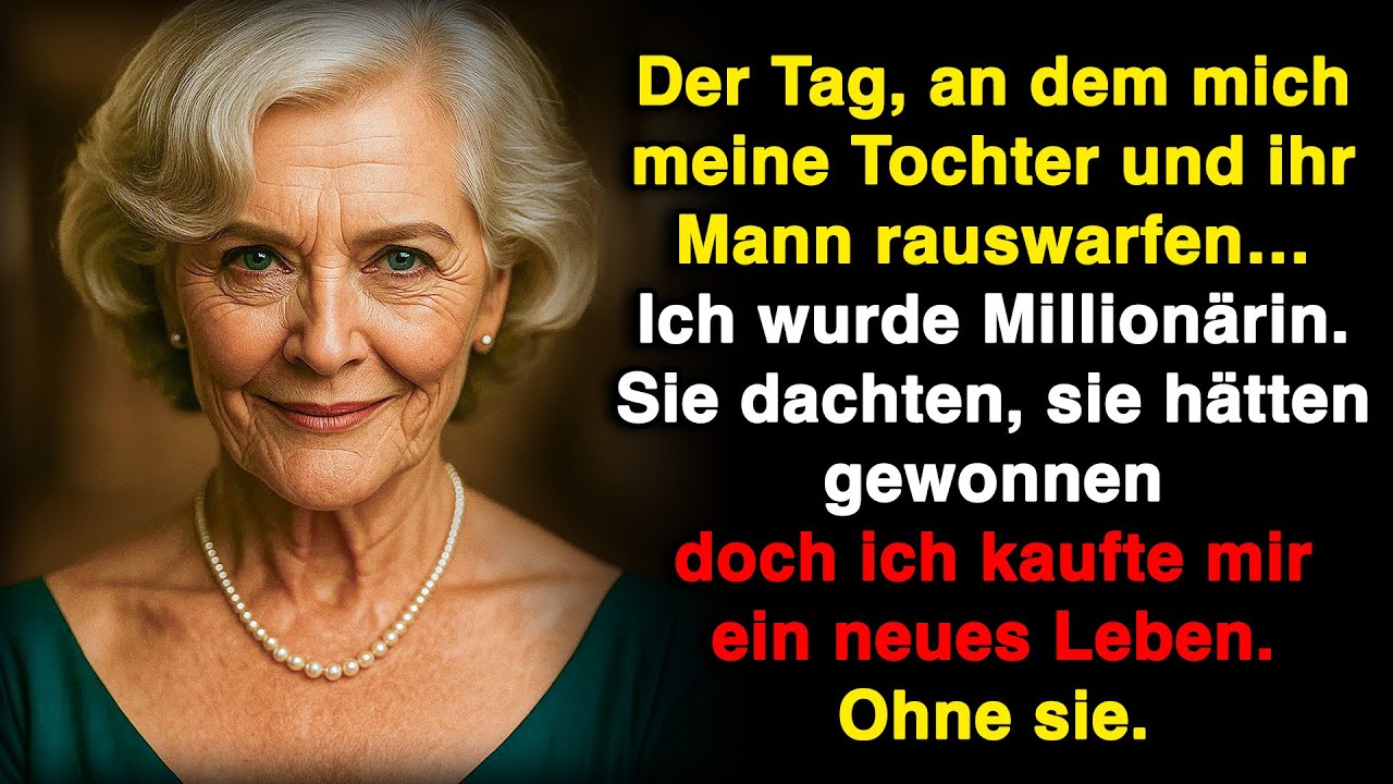 Meine Tochter warf mich raus… Doch am selben Tag wurde ich Millionärin!
