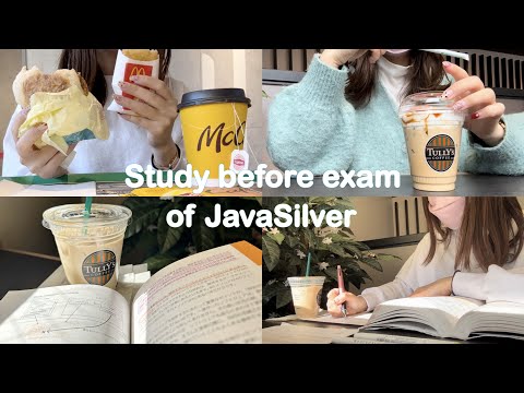 【合格発表】JavaSilver受験まで本気で週末勉強してみた1週間vlog📝I studied hard until JavaSilver Exam!!
