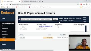 Testmoz a platform for online Examination