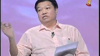 Ch8 Chinese Political Forum On Sg Future, 政治论坛 - 新加坡的未来 - Pt2/4