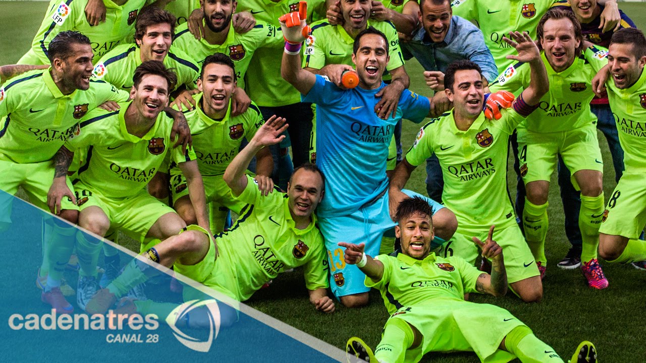 Barcelona se consagra campeón de la Liga española neymar wife