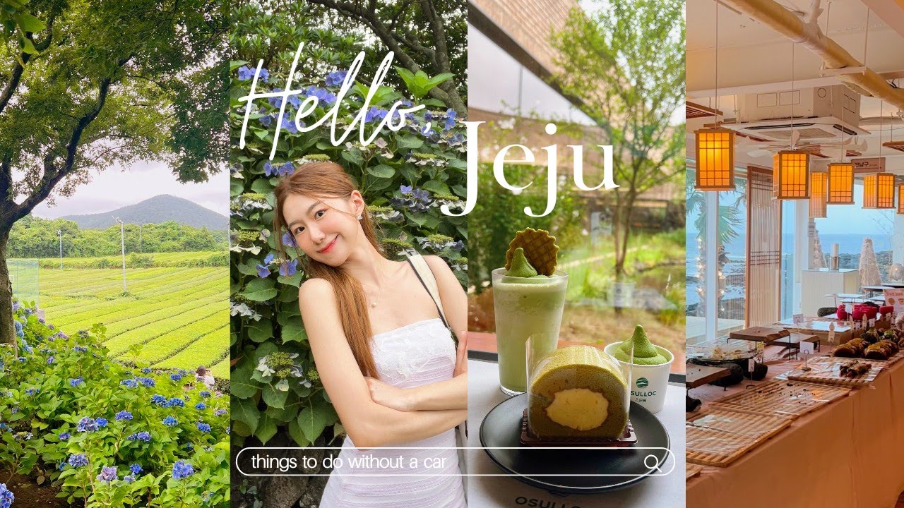 Jeju Vlog🍃🍊| 3 days in Jeju Korea, itinerary for first timers, go karting🏁, things to do, best eats