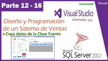 Sistema de Ventas en Visual Studio 2010 y SqlServer 2008(12-16) Formulario de ventas y comprobantes