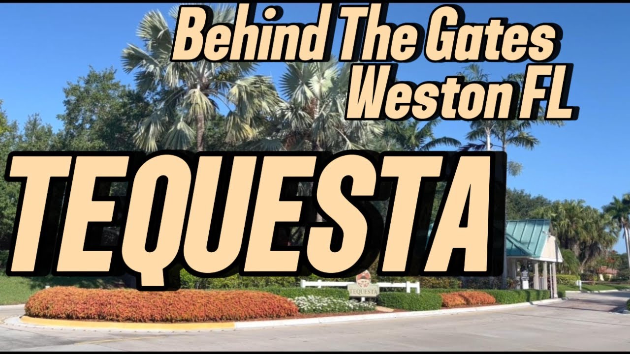 Tequesta Neighborhood Tour Weston Real Estate Luxury Community Country Isles