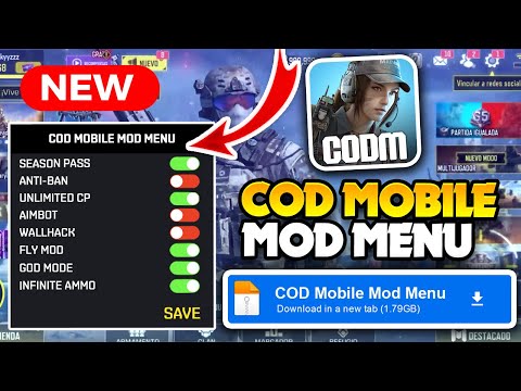 ✅ COD MOBILE MOD MENU 2026 🔴 Aimbot, Wallhack & Unlimited CP | Working CODM HACK/MOD (Android/iOS)